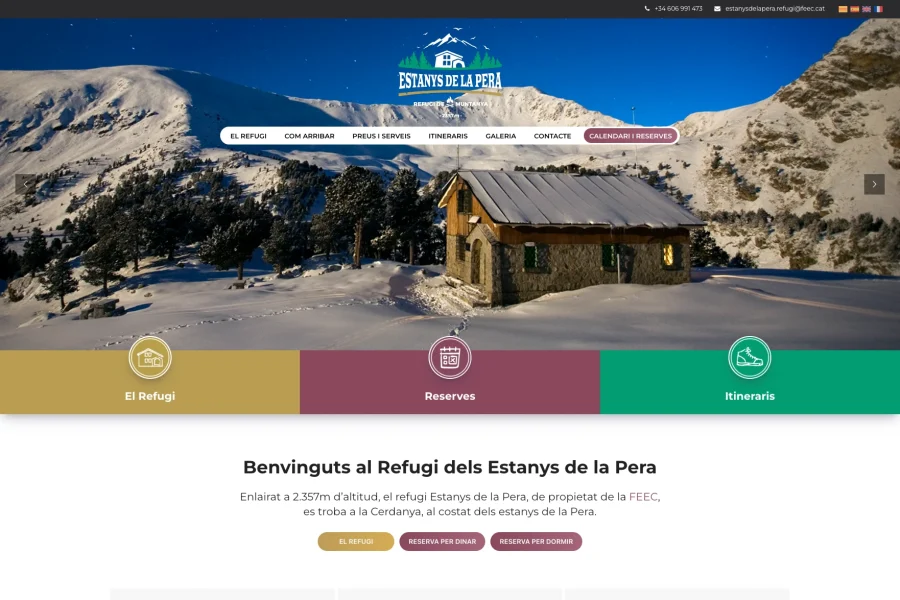 Refugi dels Estanys de la Pera